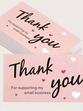 30 Thank You Business Cards